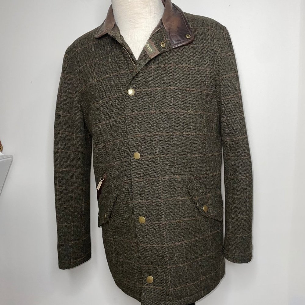 Barbour Men's Tweed Wool Prestbury Jacket